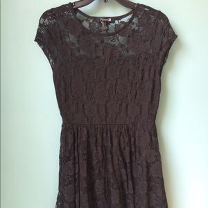 Forever 21 Black Lace Dress